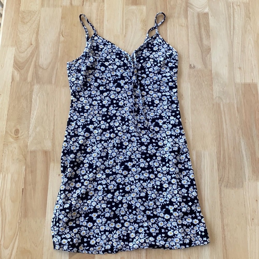 Hollister Floral Daisy Slip Dress